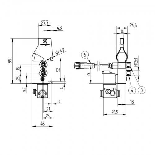 OPT1546 Logic Unit for Roller Conveyor Systems