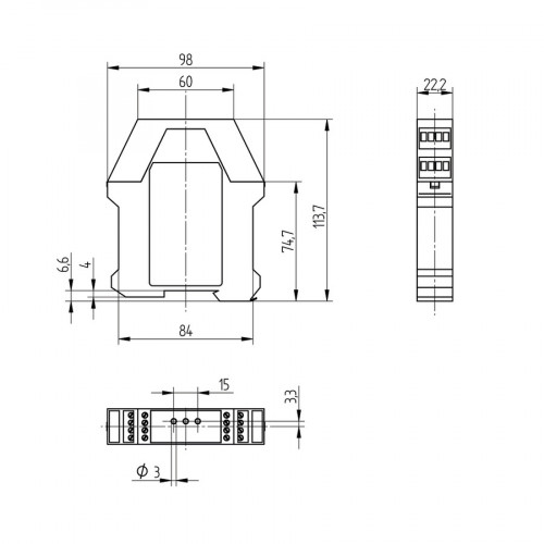 SS2-00VA000R2 Safety Analysis Module for Safety Through-Beam Sensor
