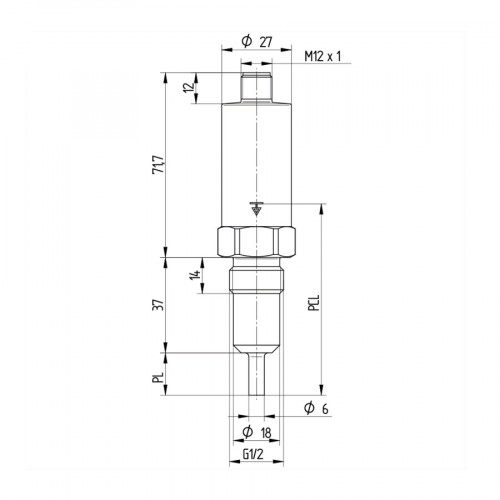 FXFF147 Flow Sensor 2 × Analog Output