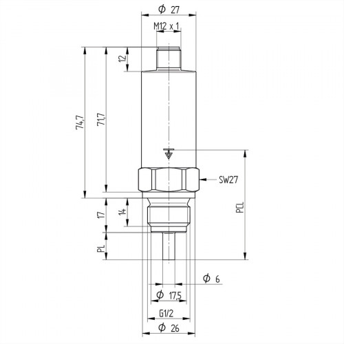FXTT020 Temperature Sensor with IO-Link