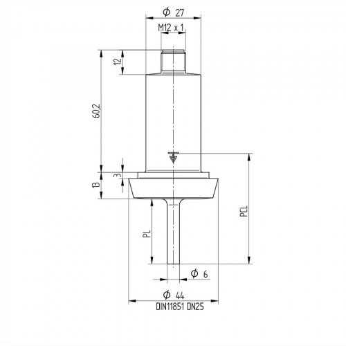 FXTT015 Temperature Sensor with IO-Link