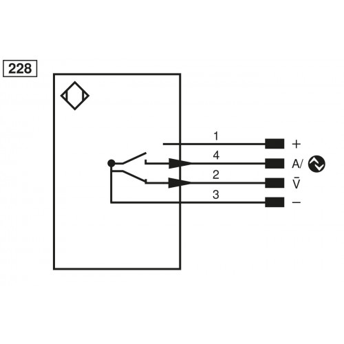P1NH805 Reflex Sensor with Background Suppression