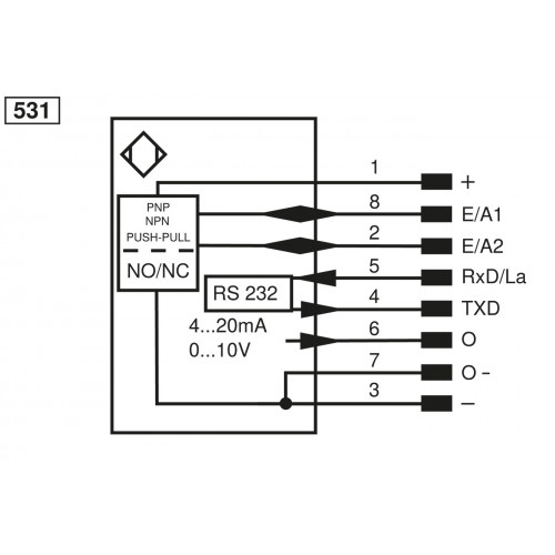 OY1P303P0189 Laser Distance Sensor Long-Range