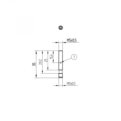 IL008BE35VB1 Inductive Sensor with Standard Switching Distances