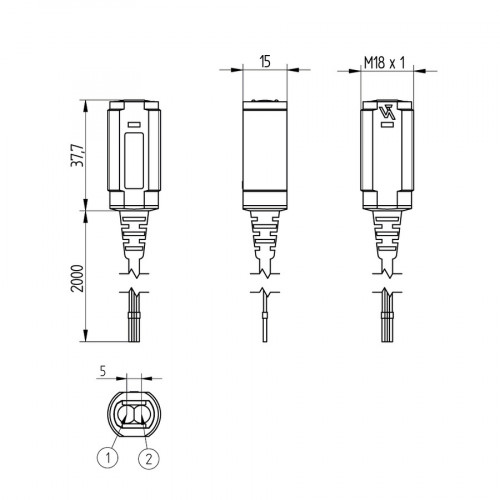 OSDK803Z0091 Through-Beam Sensor