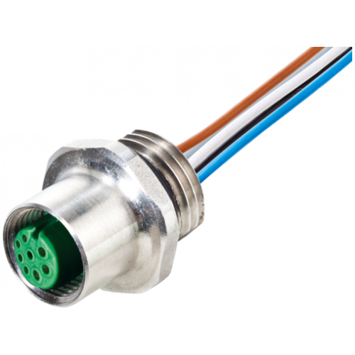 7024-17181-9730020 M12 female recept. A-cod. front F&B Pro