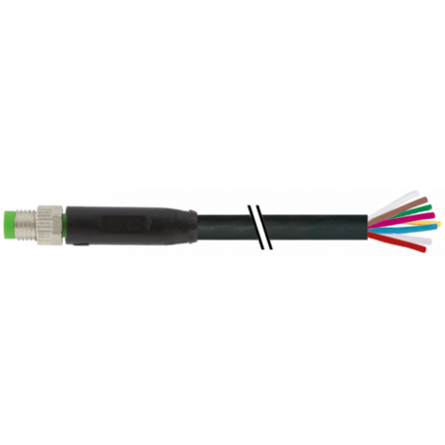 7000-08921-6960150 M8 male 0° with cable