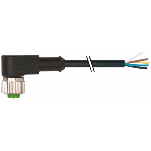 7000-12361-6250300 M12 female 90° A-cod. with cable
