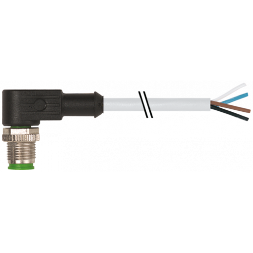 7000-12101-2240030 M12 male 90° A-cod. with cable