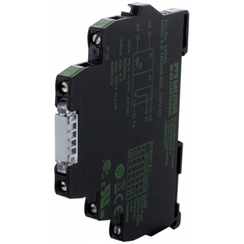 52030 MIRO 6.2 110V-1U OUTPUT RELAY