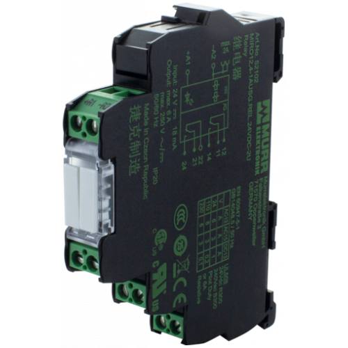 52102 MIRO 12.4 24VDC-2U OUTPUT RELAY
