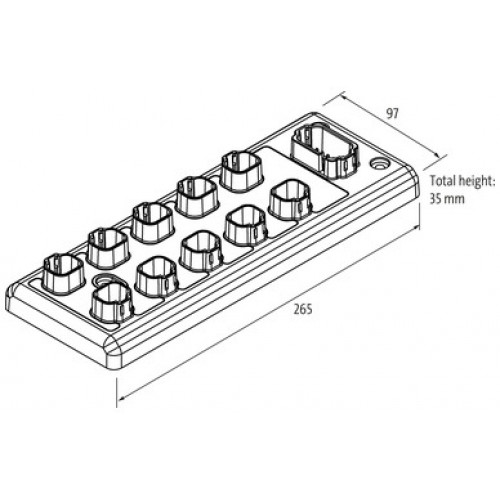 DP-34044-1-200 xtremeDB IO Module CANOpen, , 8IN / 8OUT