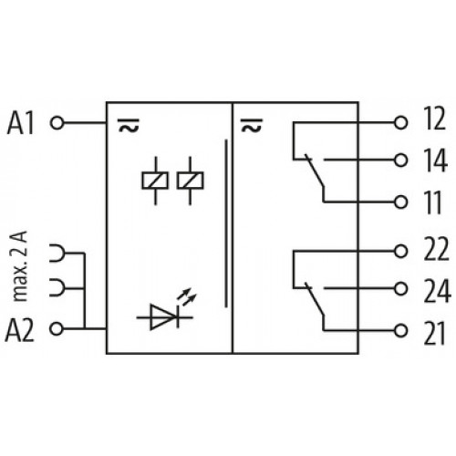 52103 MIRO 12.4 24V-2U OUTPUT RELAY