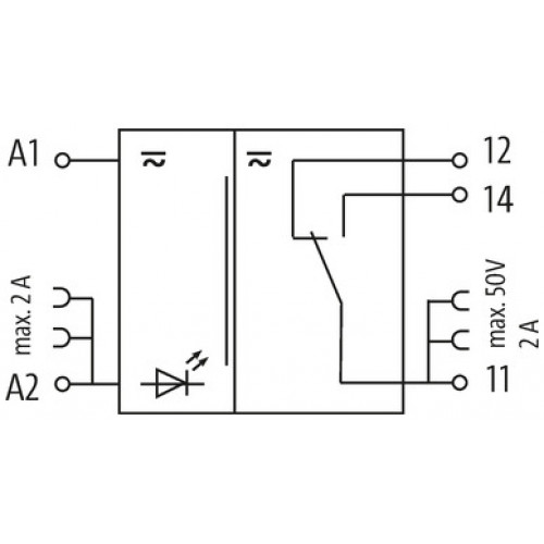 52003 MIRO 6.2.24V-1U INPUT RELAY