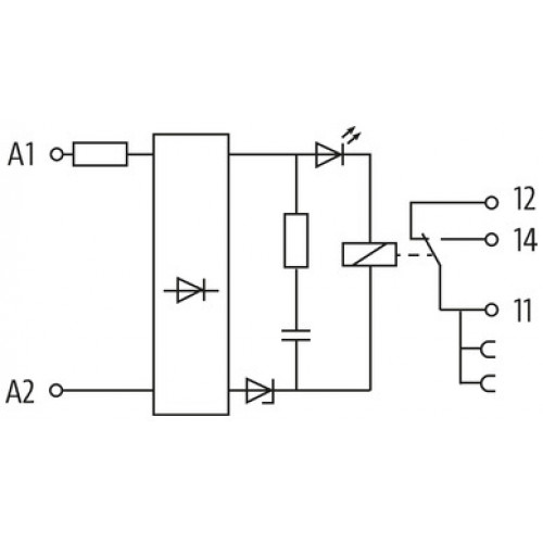 52031 MIRO 6.2 110V-1U INPUT RELAY