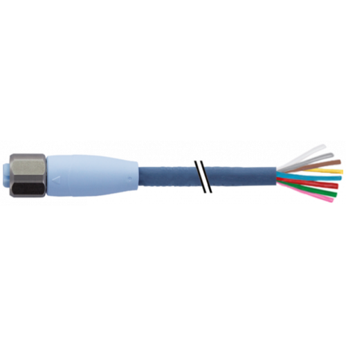 7024-17041-3120150 M12 female 0° A-cod. with cable F&B Pro