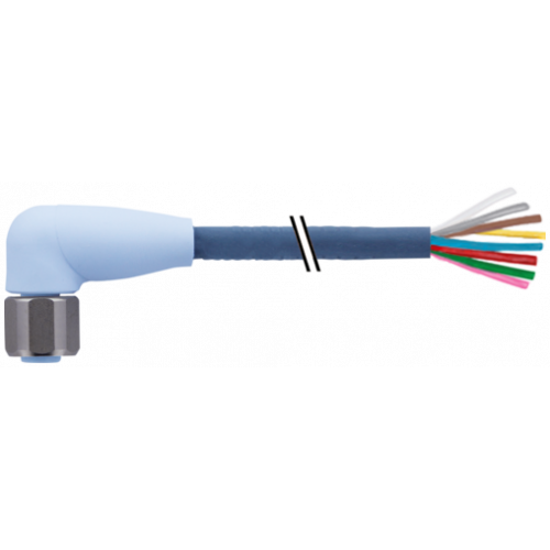 7024-17061-3120150 M12 female 90° A-cod. with cable F&B Pro