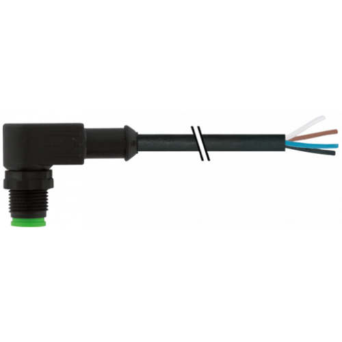 7005-12101-6240300 M12 male 90° A-cod. with cable Lite