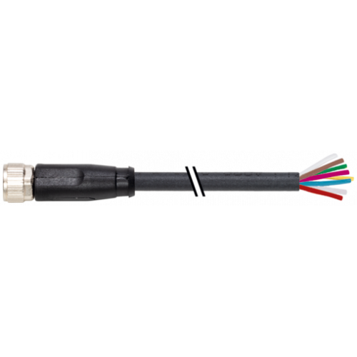 7000-08961-6960200 M8 female 0° with cable