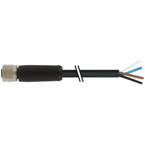 7000-P4121-P370150 M12 Power female 0° L-cod. with cable