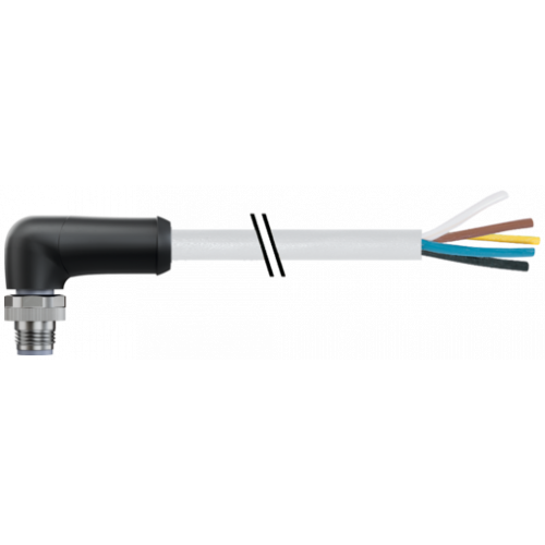 7000-P4211-9660150 M12 Power male 90° L-cod. with cable
