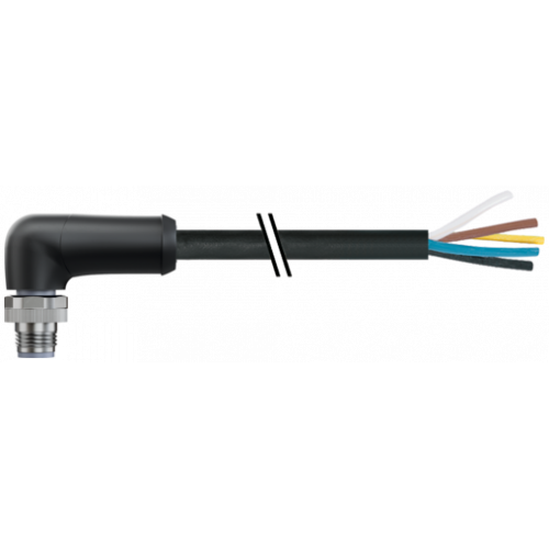 7000-P4211-P040150 M12 Power male 90° L-cod. with cable