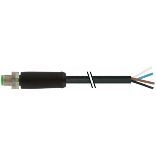 7000-P6201-P360150 M12 Power male 0° S-cod. with cable