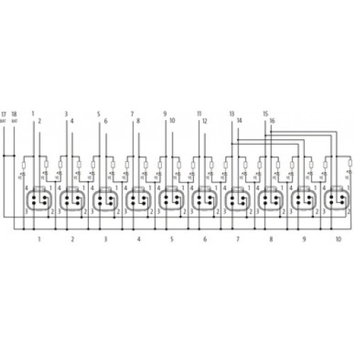 DP-34045-4-000 xtremeDB passive module XDB-4-NPN
