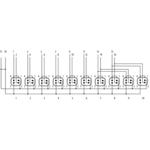 DP-34045-5-000 xtremeDB passive module XDB-5-16IO