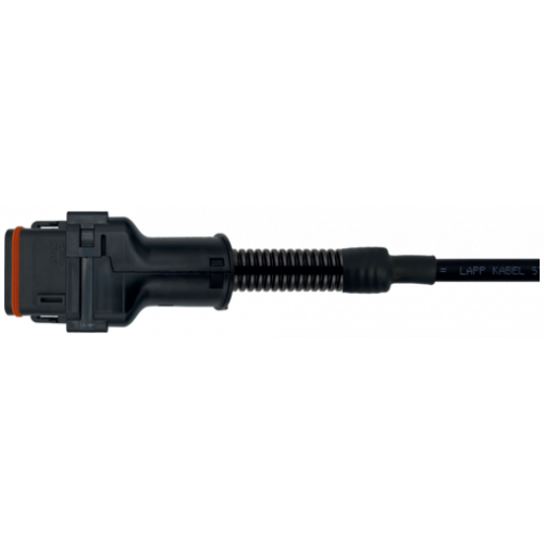 DP-18-4.128 Cable 4x1,5qmm PVC-TRUCK-ADR, BK, backshell 0°, 5,0 m