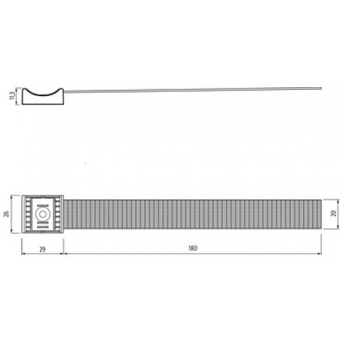 7000-99861-0000000 Velcro base including velcro for direct mounting 7000-99861-0000000 Velcro base including velcro for direct mounting