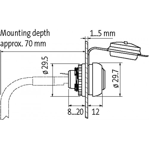 4000-73000-0010000 MSDD INSTALLATION SOCKET RJ45 CAT5e femal/femal