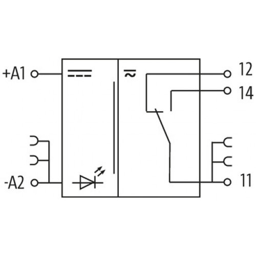 52005 MIRO 6.2 24VDC-1U INPUT RELAY