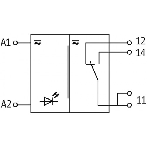52160 MIRO 12.4 24-230V-1U OUTPUT RELAY