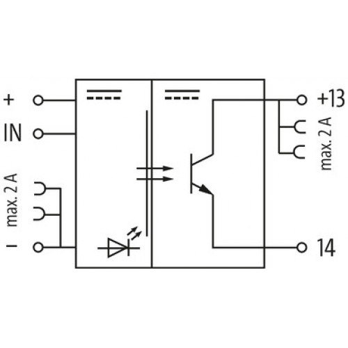 52511 MIRO TR 24VDC 20KHZ IN<1MA OPTO-COUPLER MODULE