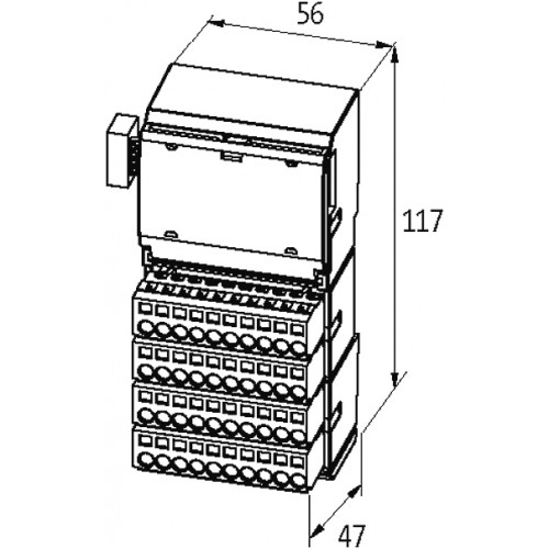 56168 CUBE20 DIGITAL IN-/OUTPUT MODULE