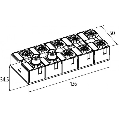56605 CUBE67 I/O EXTENSION MODULE K3
