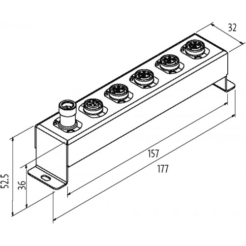 5661160 CUBE67 Hygienic Design I/O EXTENSION MODULE