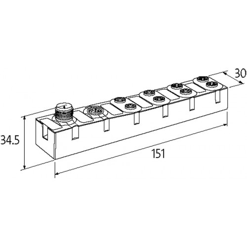 56621 CUBE67 I/O EXTENSION MODULE