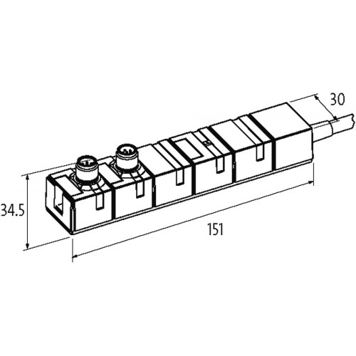 5665003 Cube67 Valve-Interface, Compact Module