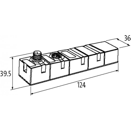 56657 Cube67 Valve-Interface, I/O Extension Module