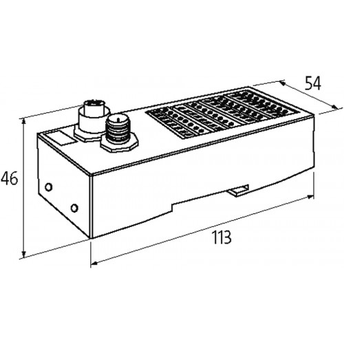 56691 TERMINAL MODULE CUBE 67 IP67