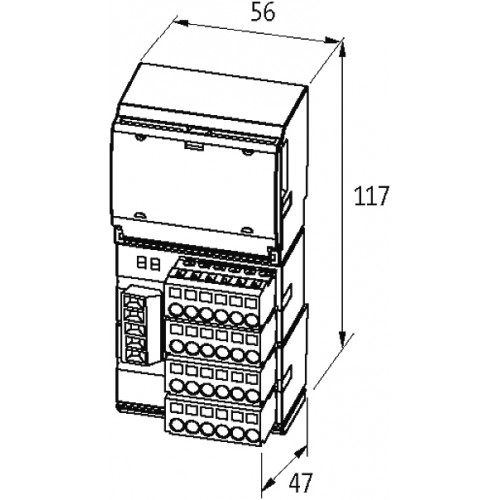 56908 IMPACT20 DEVICENET, DIGITAL INPUT MODULE
