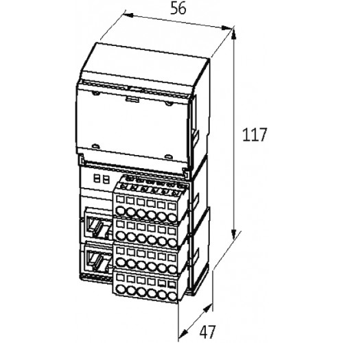 56912 IMPACT20 ETHERCAT, DIGITAL INPUT MODULE