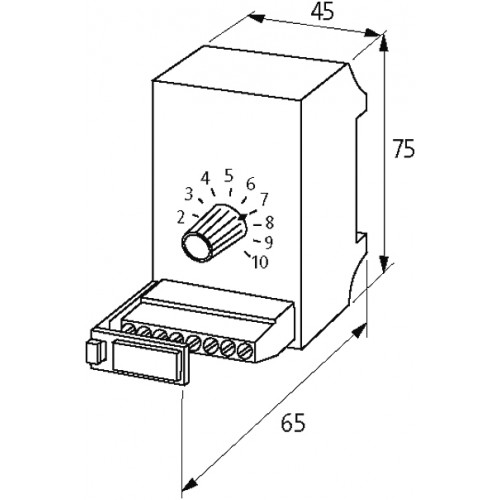 67511 MPOT POTENTIOMETER MODULE