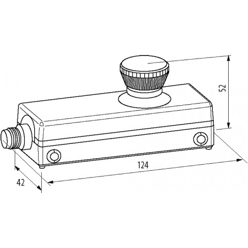 69004 Emergency stop with 2 positive opening