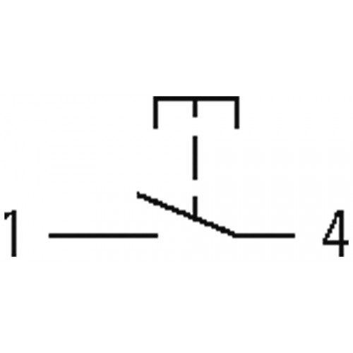69010 Reset button with 1 push button