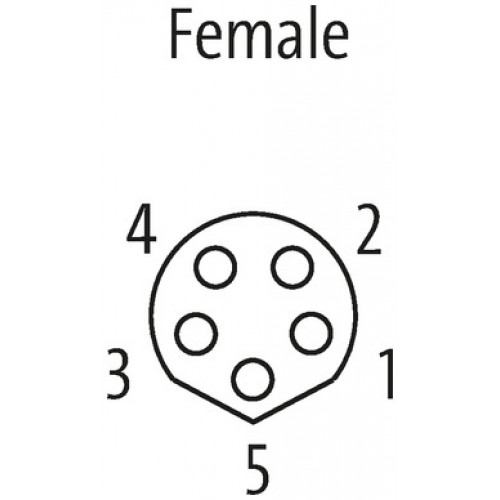 7000-08951-6951000 M8 female 90° with cable 7000-08951-6951000 M8 female 90° with cable