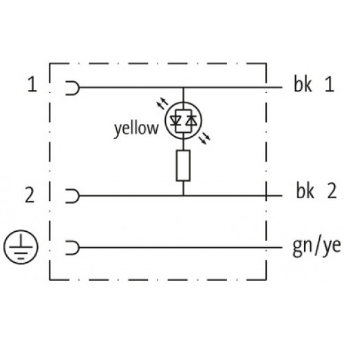 7000-11001-6561000 MSUD valve plug BI-11mm with cable