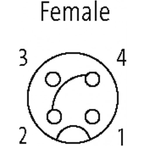 7000-12281-2330300 M12 female 0° A-cod. with cable LED 7000-12281-2330300 M12 female 0° A-cod. with cable LED
